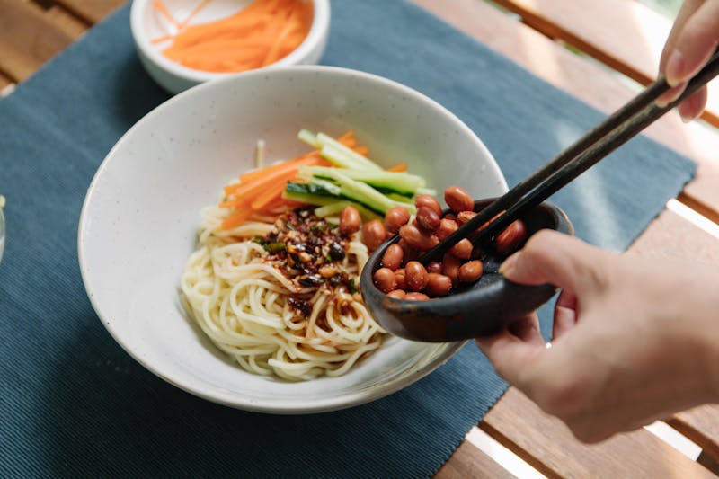 Asian Sesame Noodle Salad
