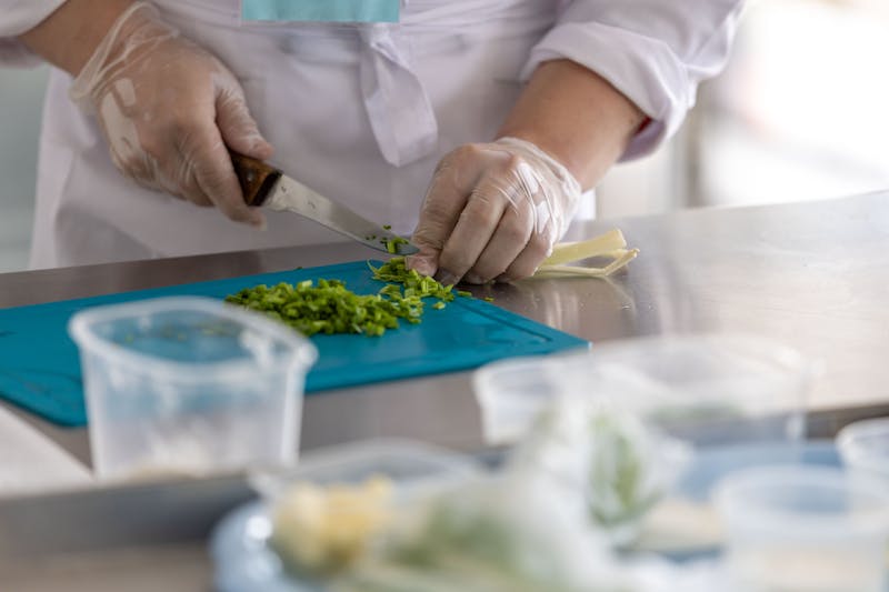 Cafe Rio food preparation